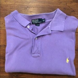 3XLT Purple Ralph Lauren Polo shirt